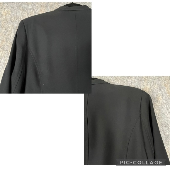 Draper's & Damon's Colorful Fun Embroidery Ribbon Flower Accent Blazer - Sz 12P - Picture 12 of 16